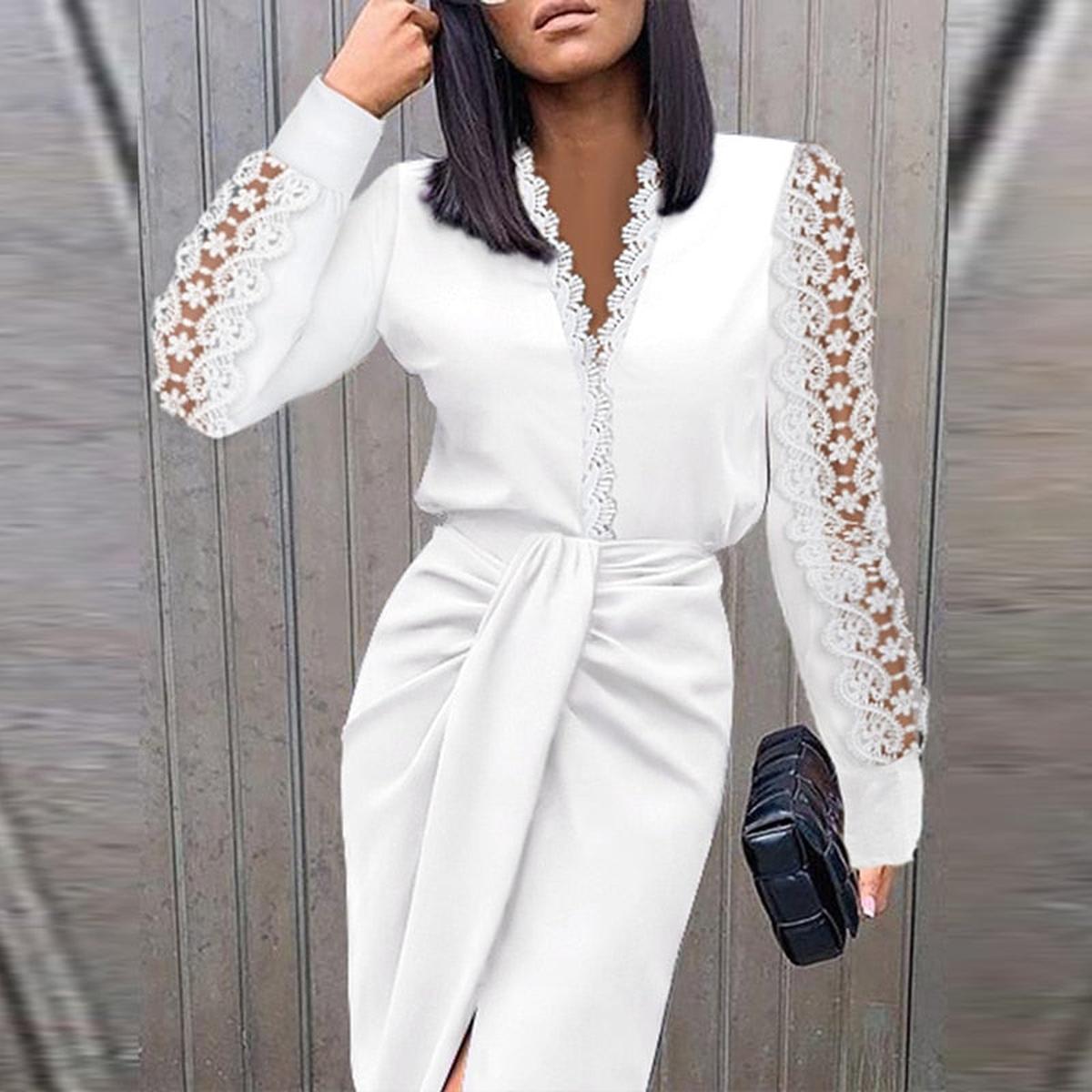 Modern Women's Chic Dress With Feminine Fit