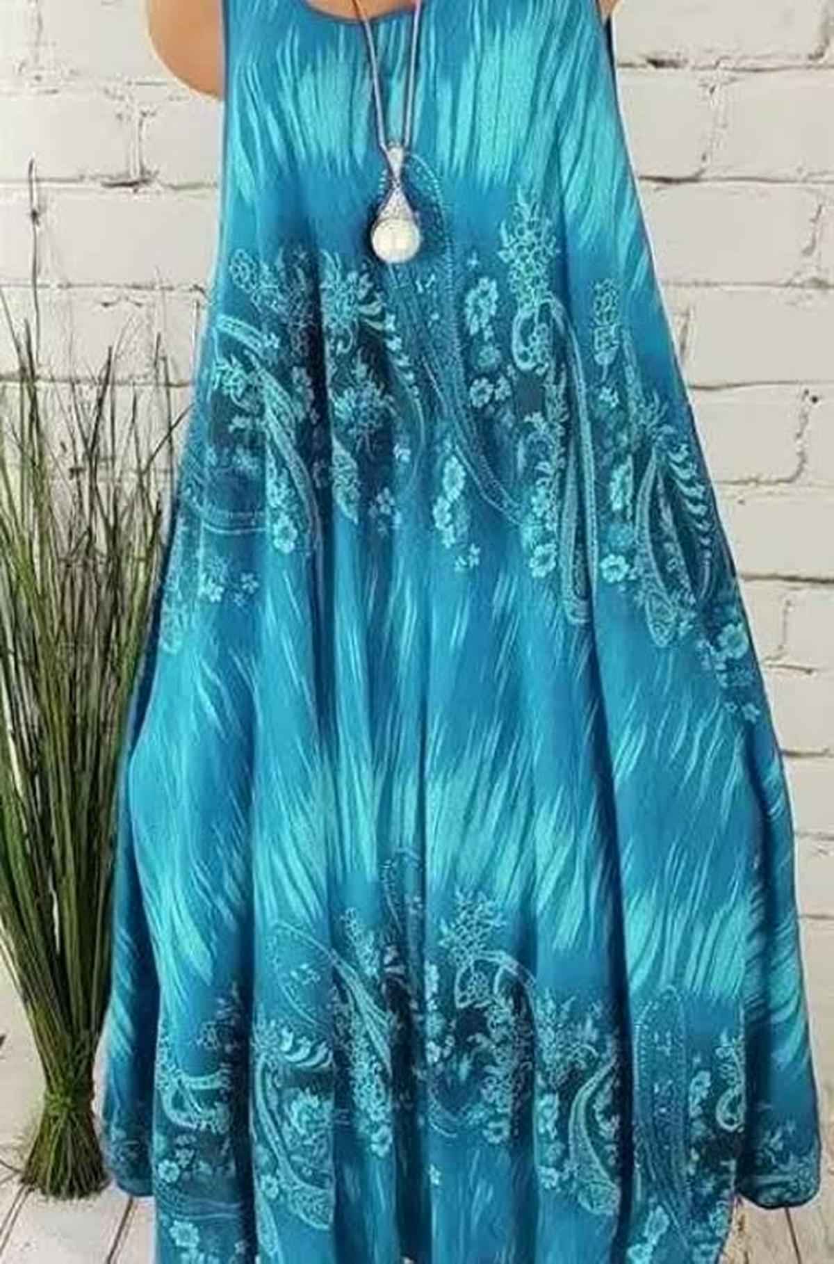 Sleeveless Oversized Summer Dress For Women