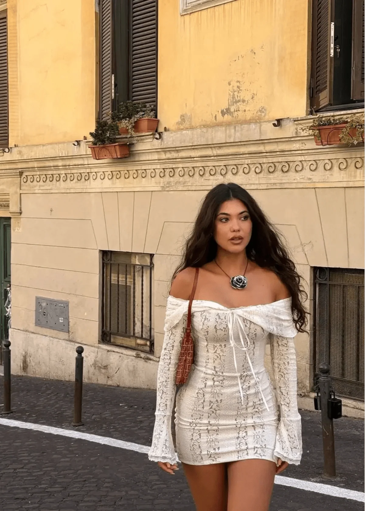 Strapless Floral Mini Dress