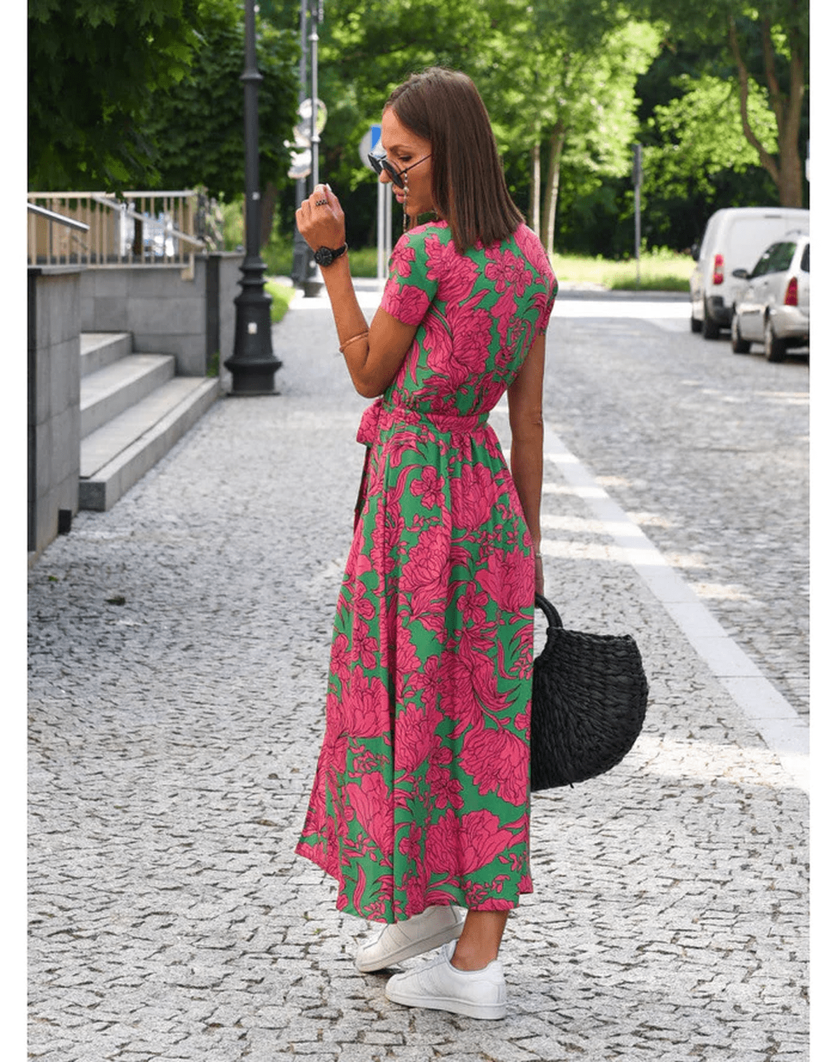 Women's Lightweight Floral Summer Dress