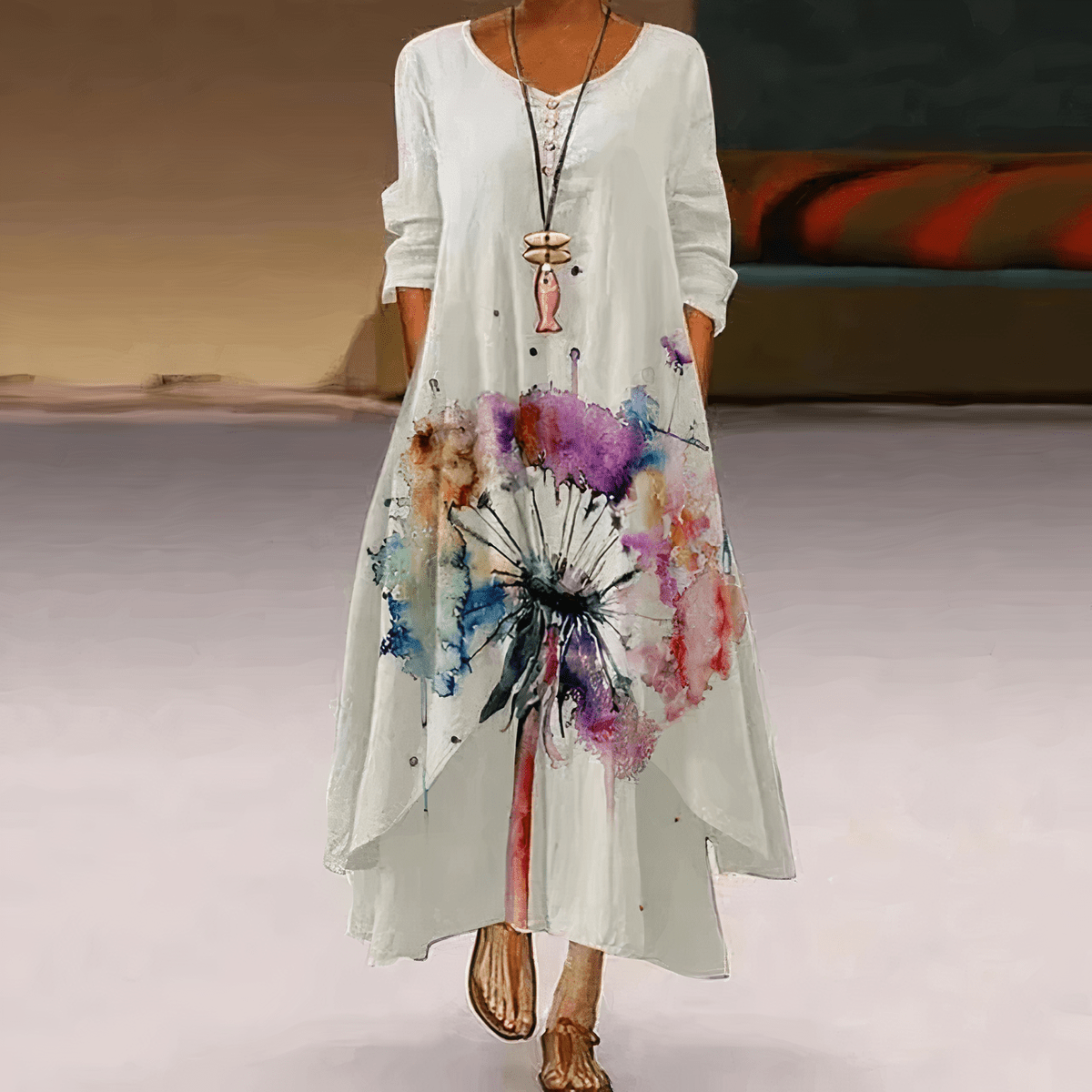 Women's Sustainable A-Line All-Season Dress