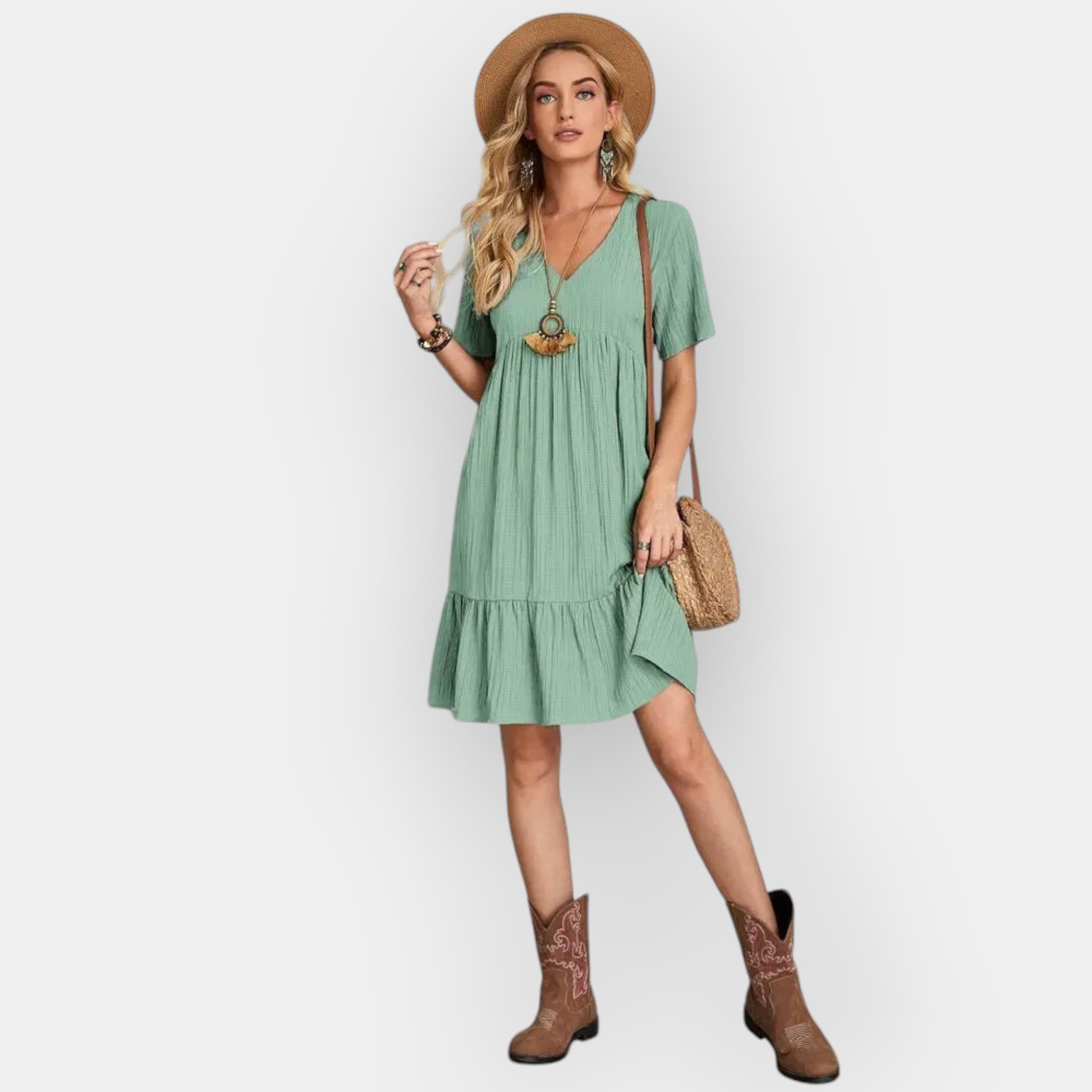 Rochie midi lejeră