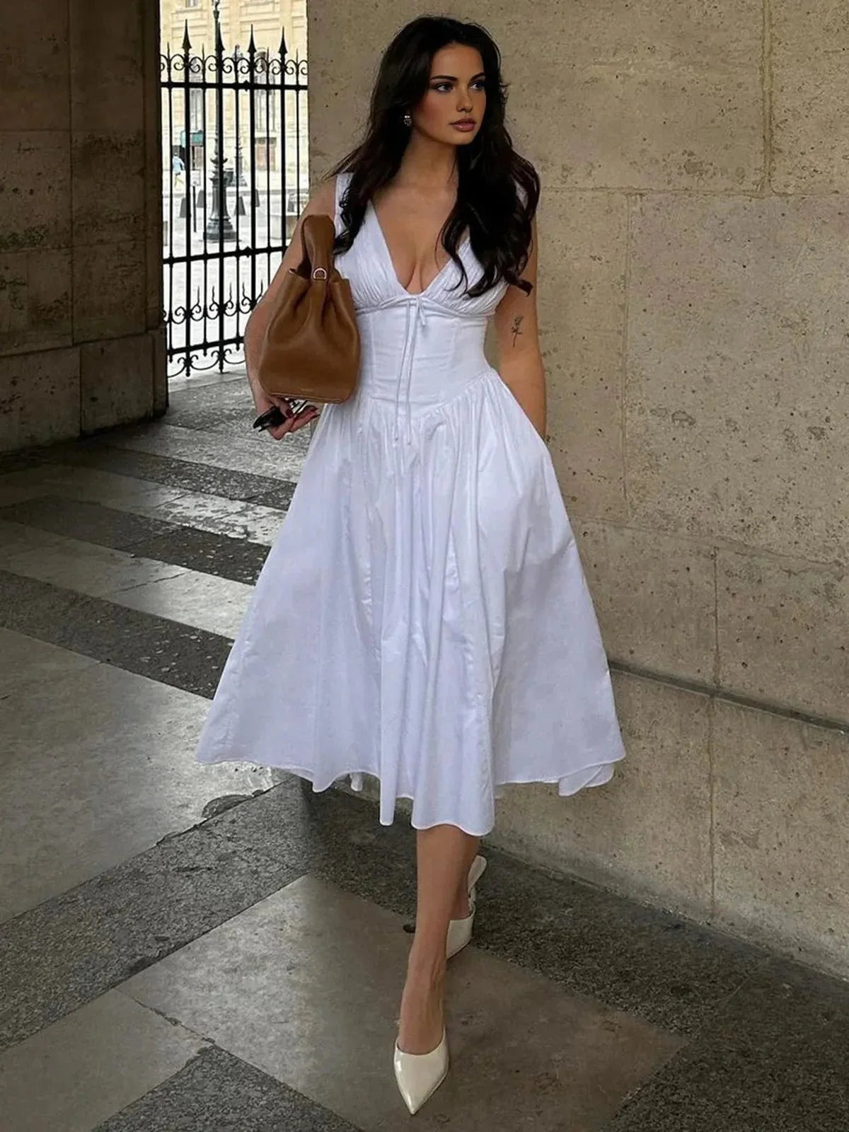 Midi Corset Sundress