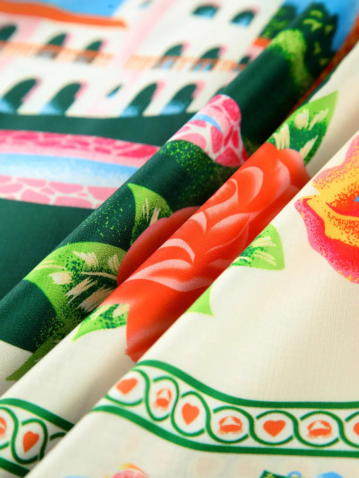 Paradise Print Vacation Cami Maxi Dress