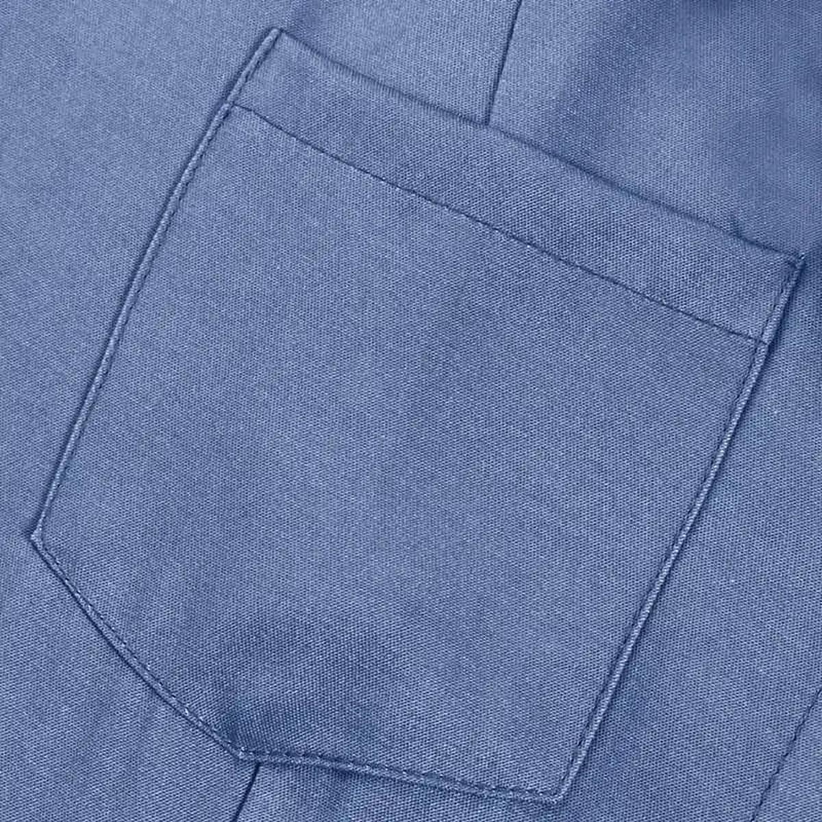 Plus Size Maxi Denim Dress With Pockets