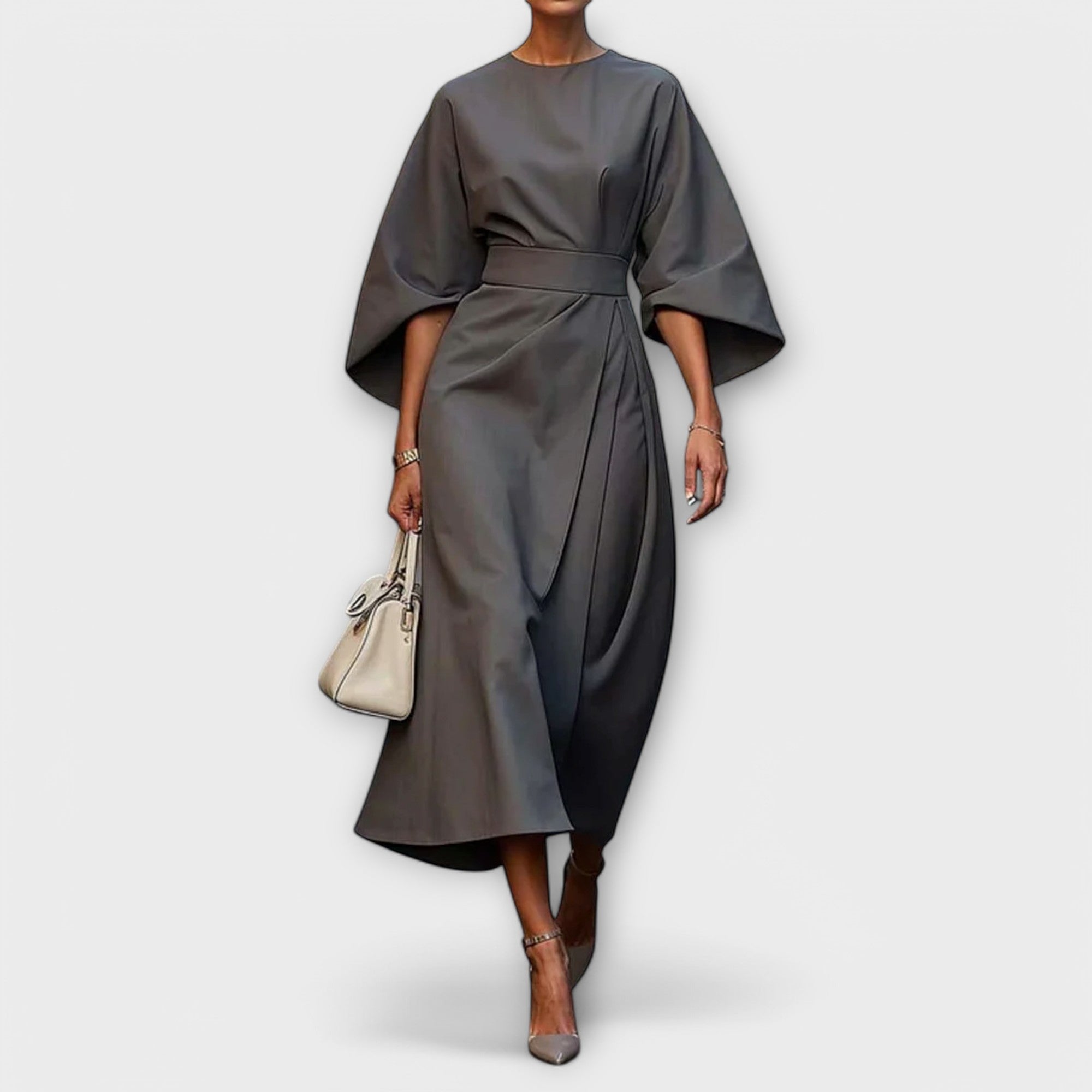 Elegant Long-Sleeve Dress