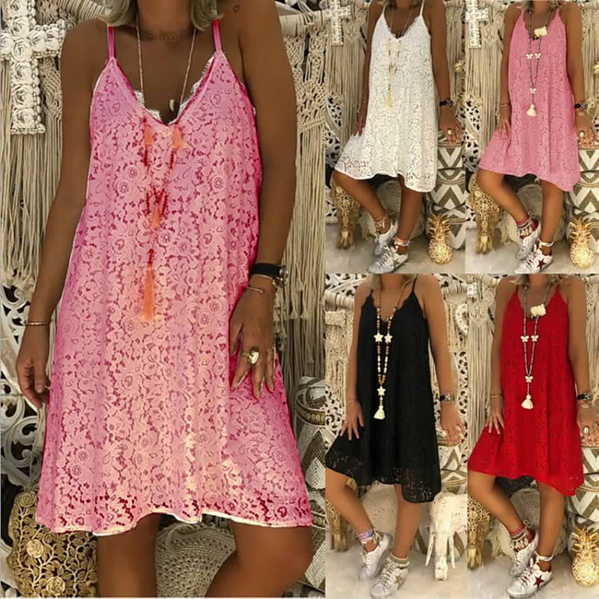 V-Neck Summer Dress With Flattering Silhouette