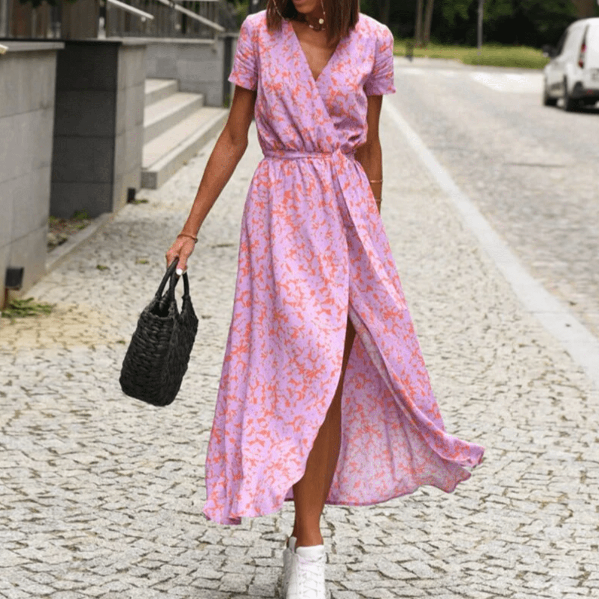 Women's Elegant Printed Summer Dress