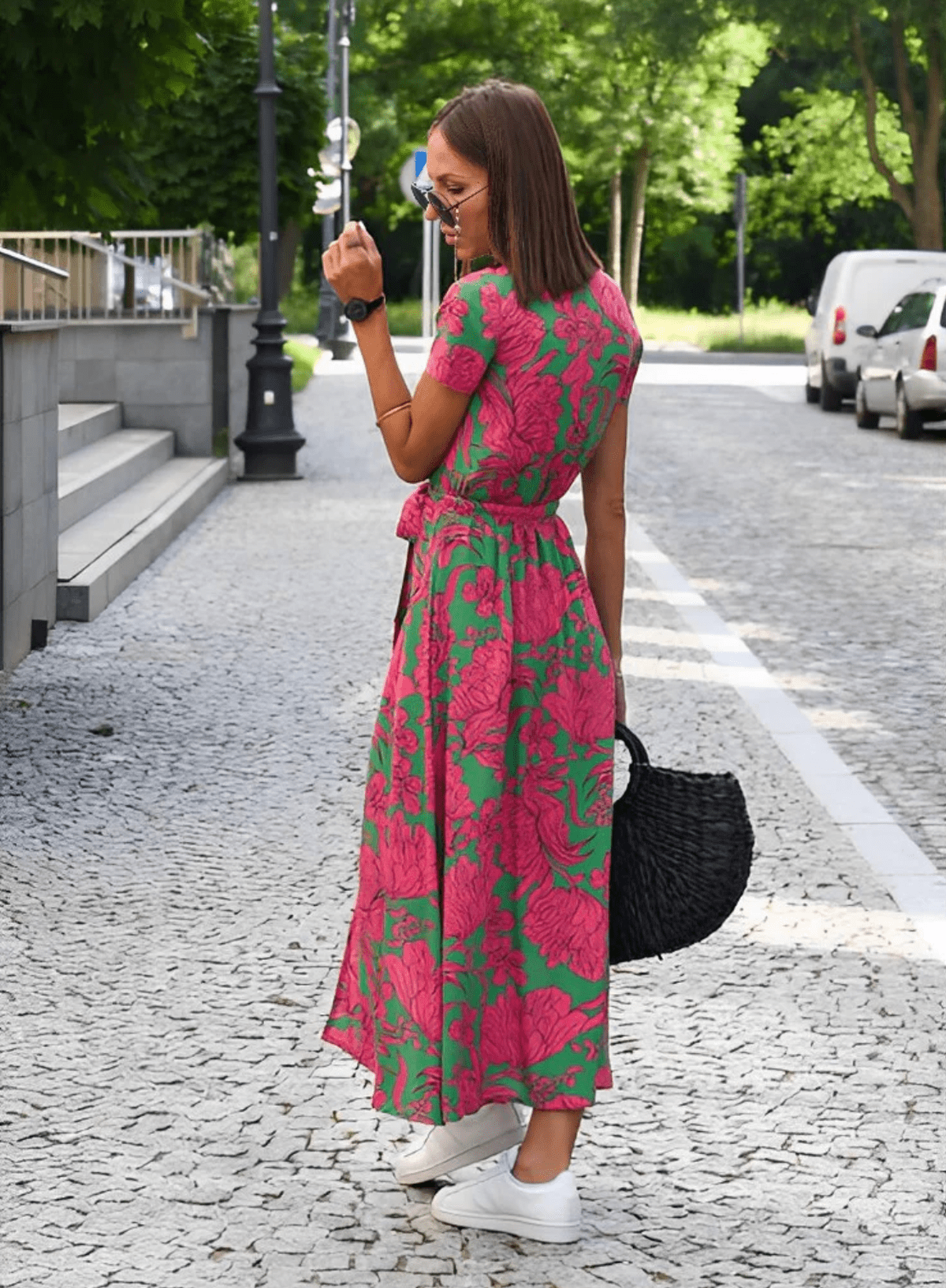 Women's Elegant Printed Summer Dress