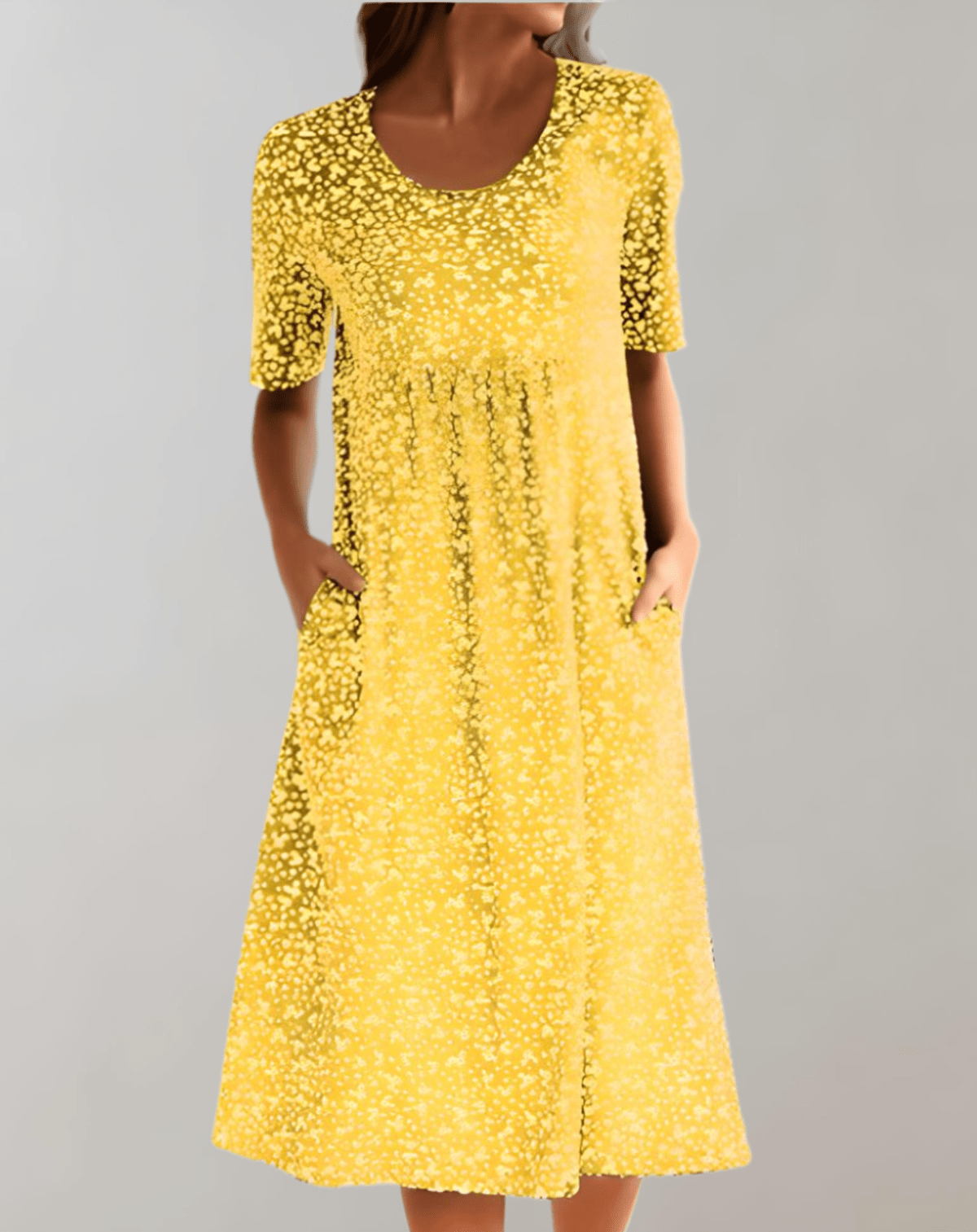 Women's Lightweight V-Neck Sleeveless Summer Dress