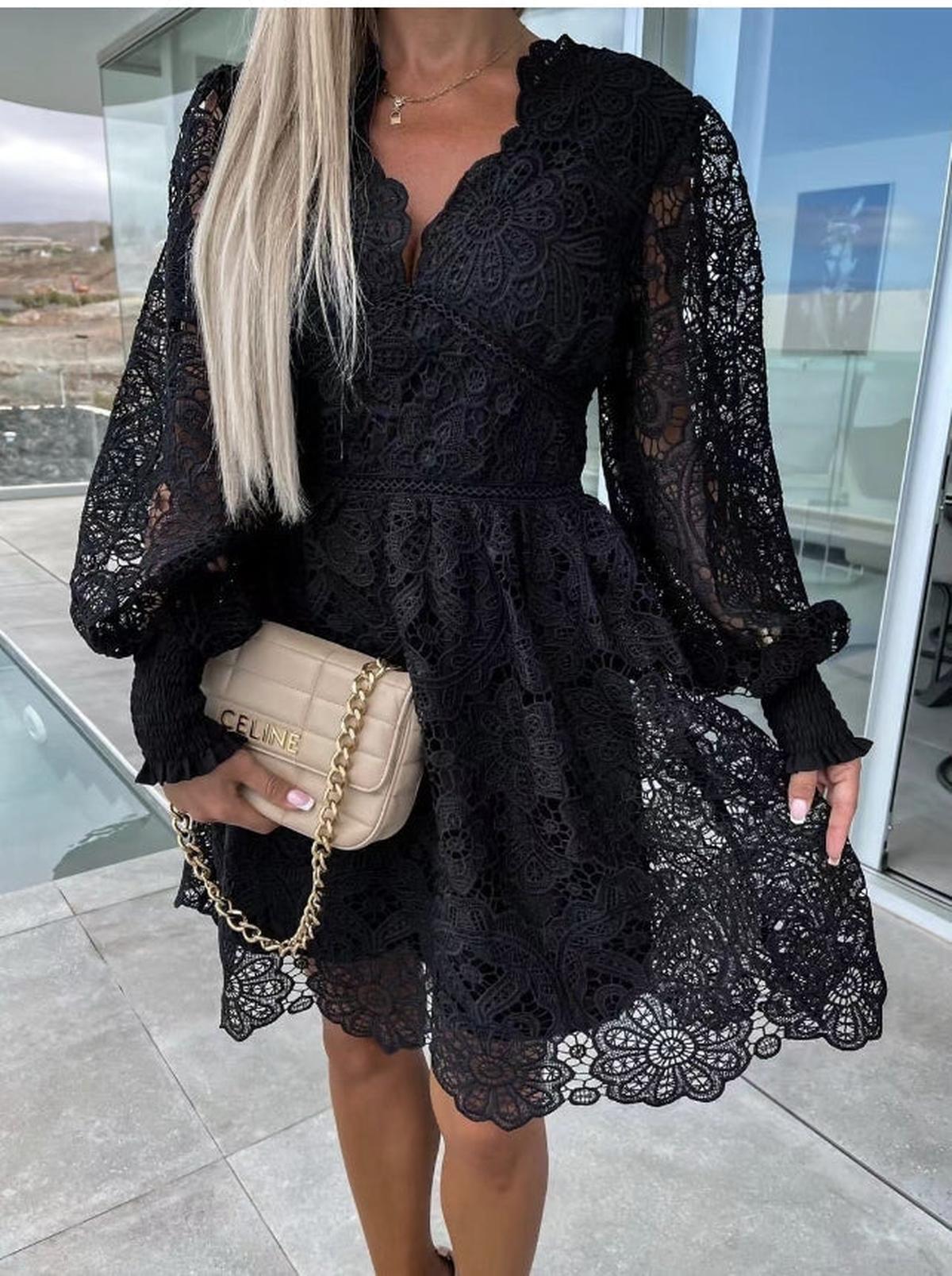 Women's Spring Mini Dress - Chic, Versatile, Comfortable