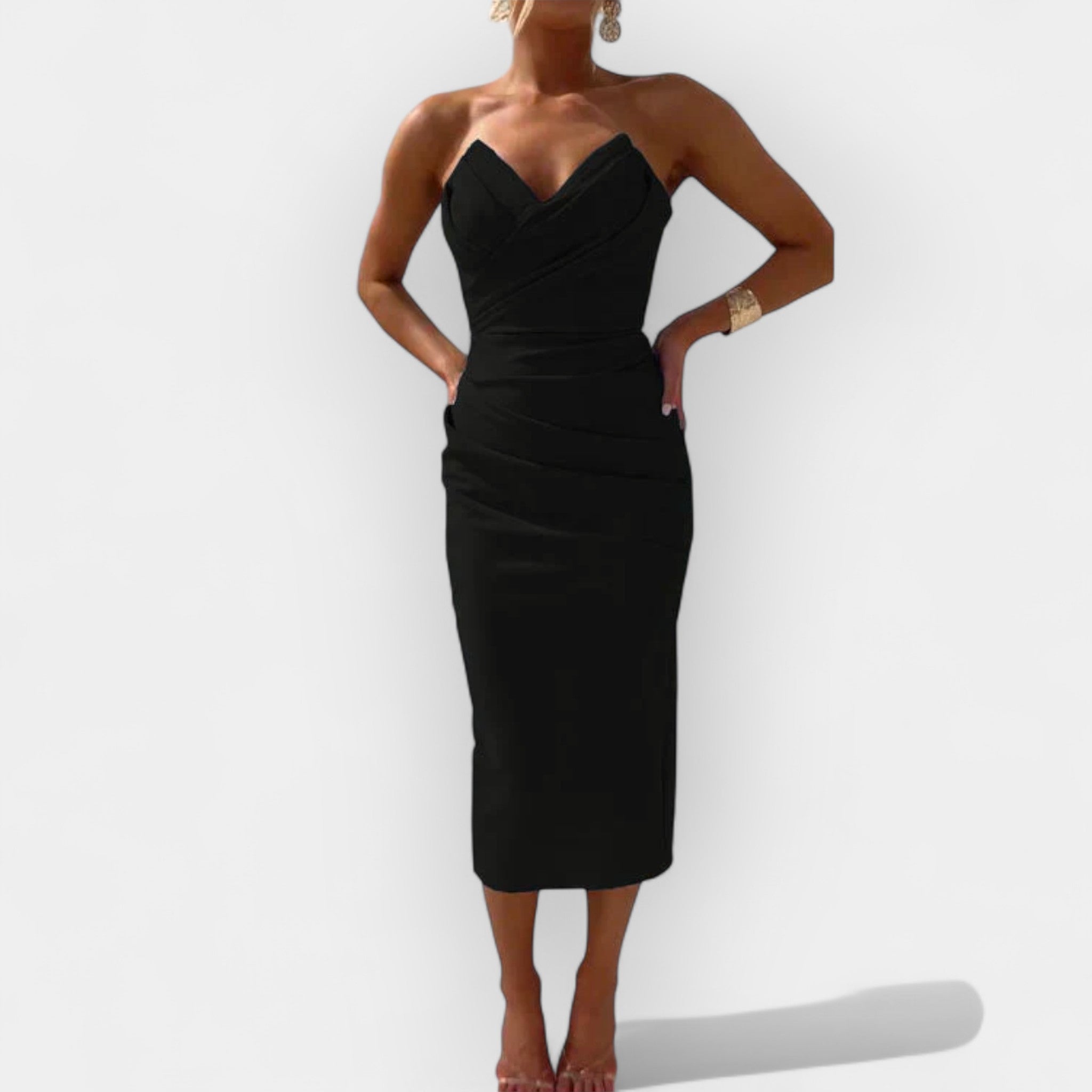 Fitted Midi Dress