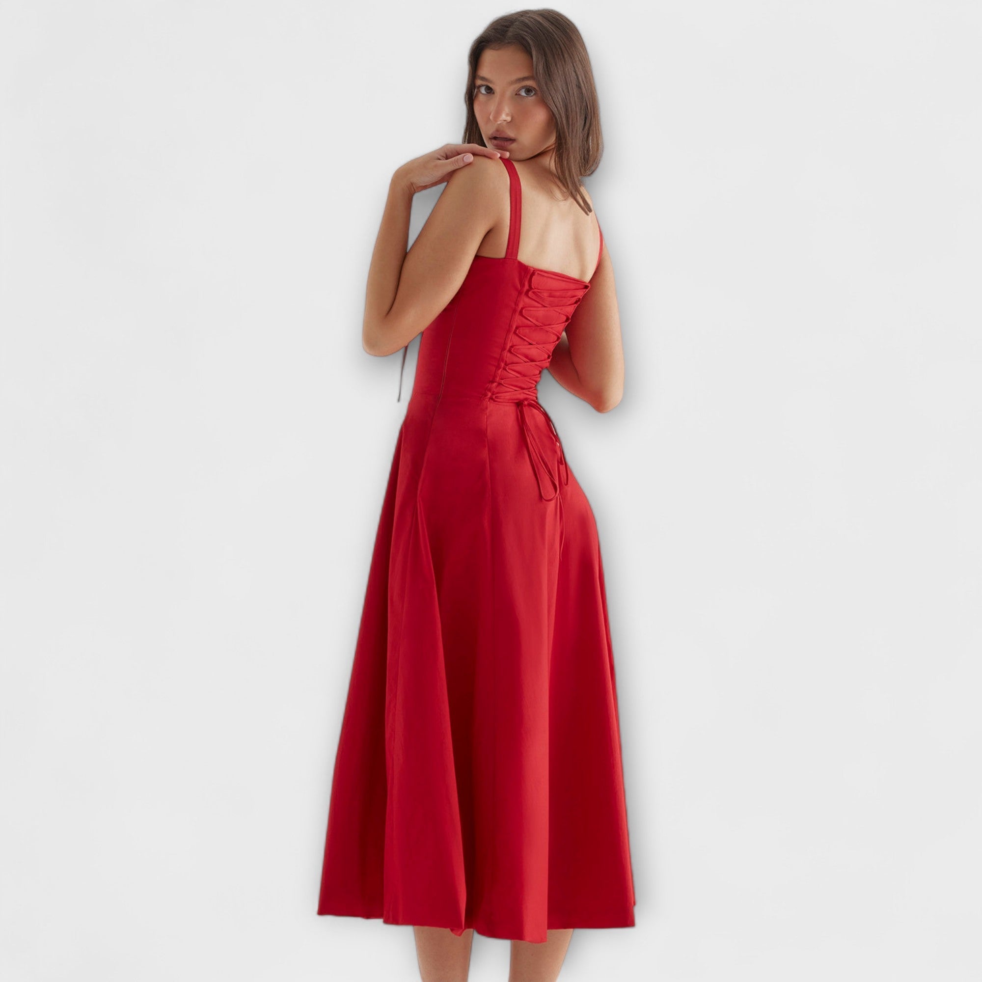 Zipporas - Tvarované bustier šaty s moderným jarným kvetinovým vzorom