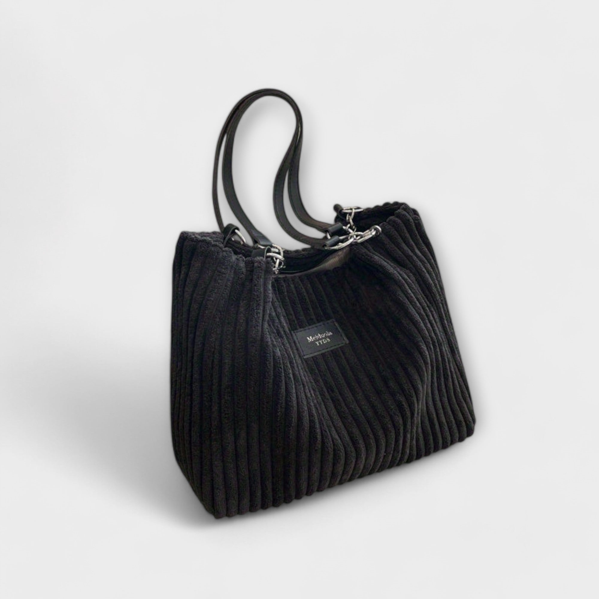 Soft Corduroy Shoulder Bag