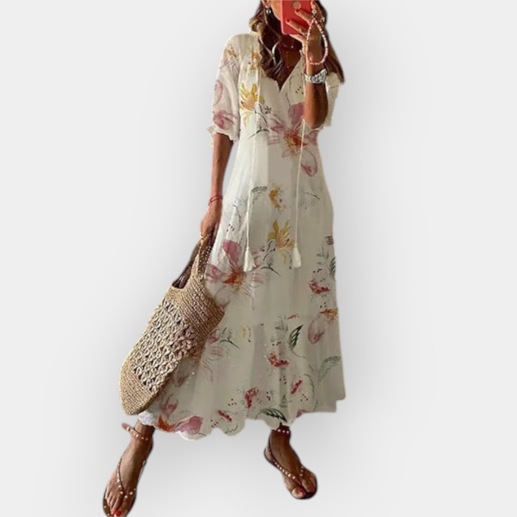 Rochie maxi boemă