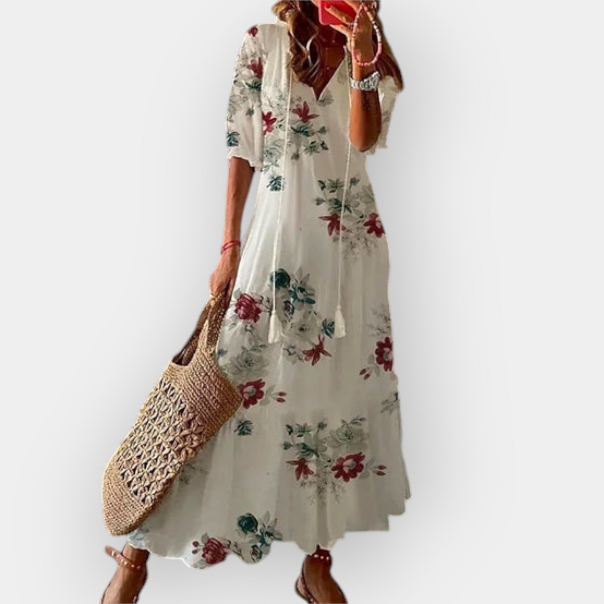 Rochie maxi boemă